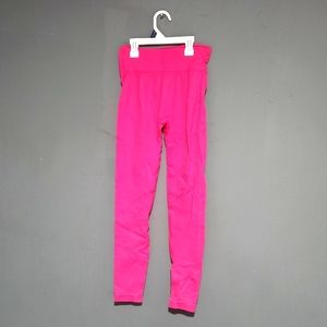 Sports bar and workout pants.